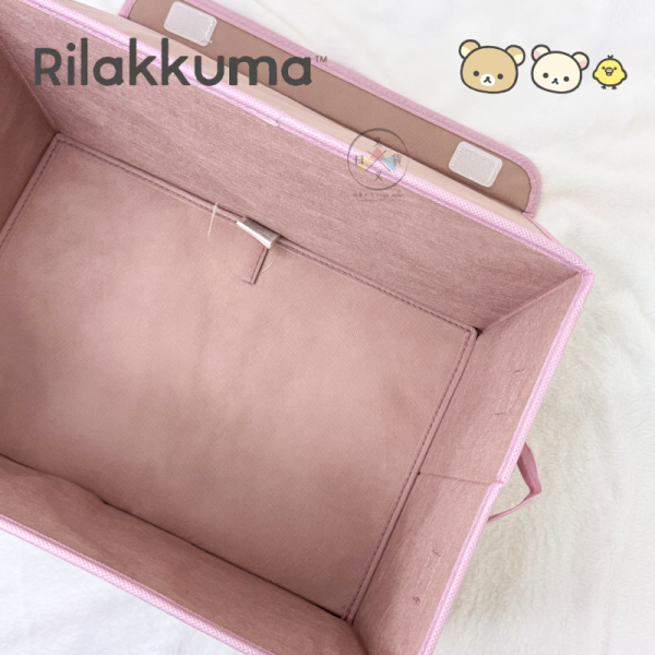 拉拉熊 懶懶熊 懶妹 小雞 思夢樂 專賣店限定 刺繡大臉 摺疊掀蓋 收納箱 3選1【3/12截止】 