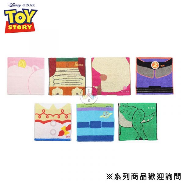 迪士尼 玩具總動員 熊抱哥 純棉 方巾 手帕 毛巾 皮克斯 