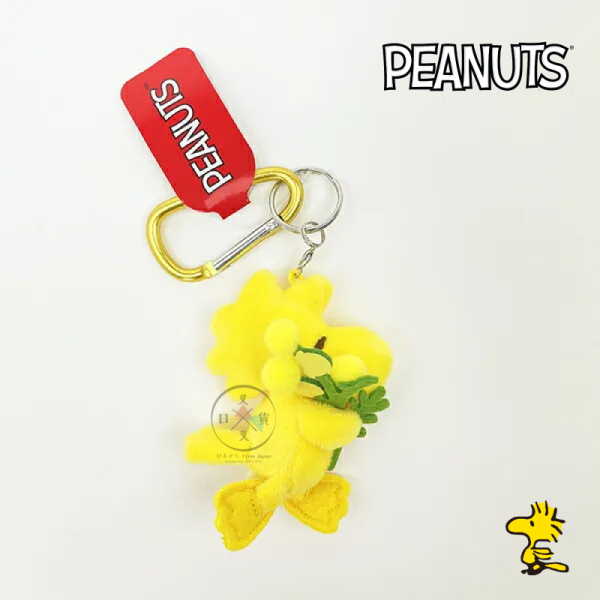 SNOOPY 史努比 糊塗塔克 絨毛吊飾 拿蒲公英 登山扣 