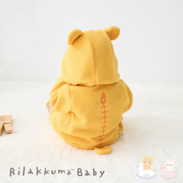 預購4月 拉拉熊 懶懶熊 懶妹 專賣店限定 嬰兒 寶寶 連帽 開襟連身衣 阿卡將 60-80 4選1【4/2截止】 