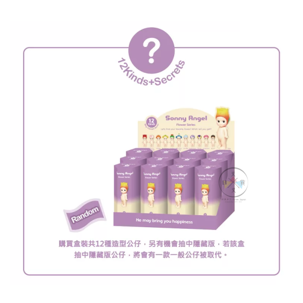 預購 Sonny Angel 花卉系列1 公仔 盲盒 全12款 一中盒 12入 