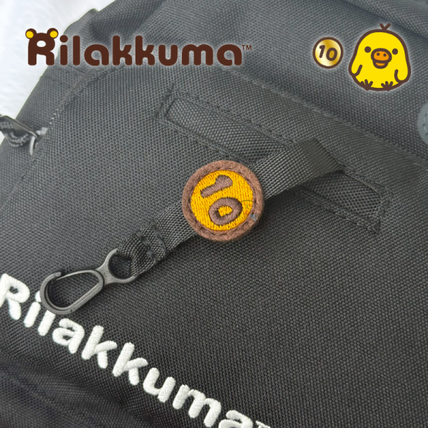 拉拉熊 懶懶熊 專賣店限定 小雞學園 outdoor聯名 刺繡 斜背包 側背包 