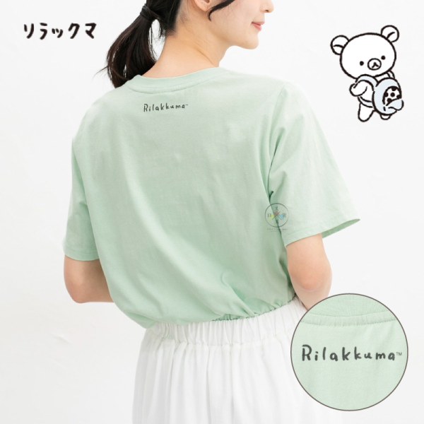 預購6月 拉拉熊 懶懶熊 專賣店限定 刺繡短踢 短袖上衣 S~LL  6選1 (下單請註明尺寸)【6/19截止】 