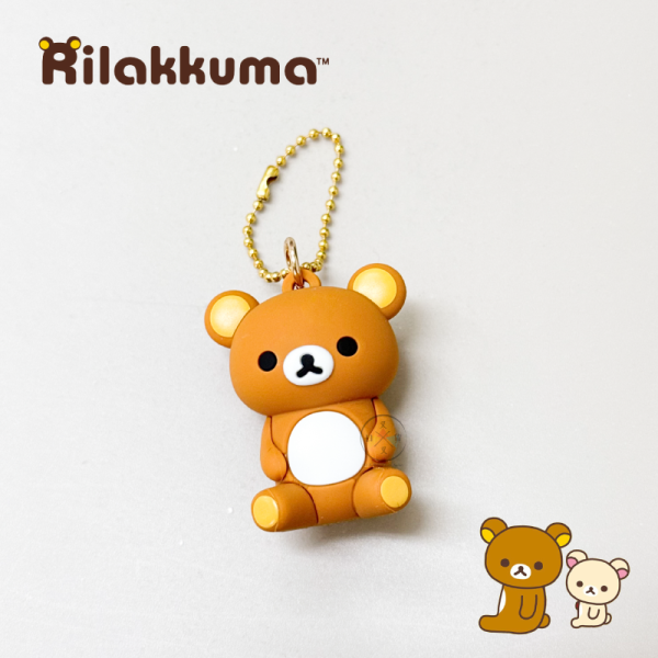 拉拉熊 懶懶熊 懶妹 BASIC 坐姿公仔 PVC 吊飾 2選1 