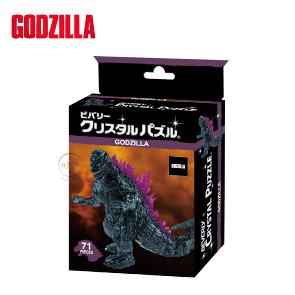 哥吉拉 GODZILLA 水晶3D透明 立體拼圖 
