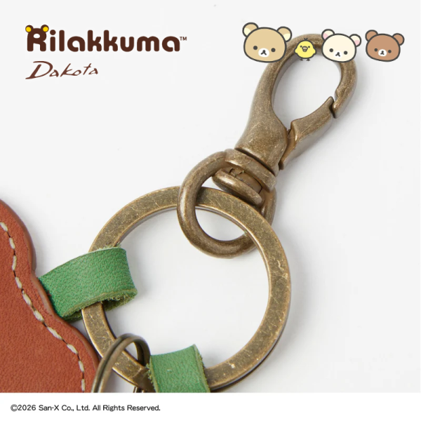 預購 拉拉熊 懶懶熊 懶妹 小雞 蜜茶熊 專賣店限定Dakota聯名 皮革 大頭 包包掛飾 吊飾 2選1【4/30截止】 