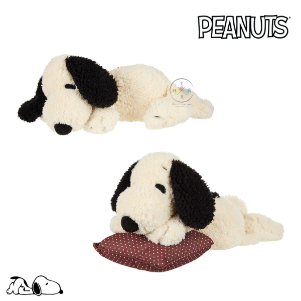 SNOOPY 史努比 懶洋洋 絨毛玩偶 娃娃 51cm 
