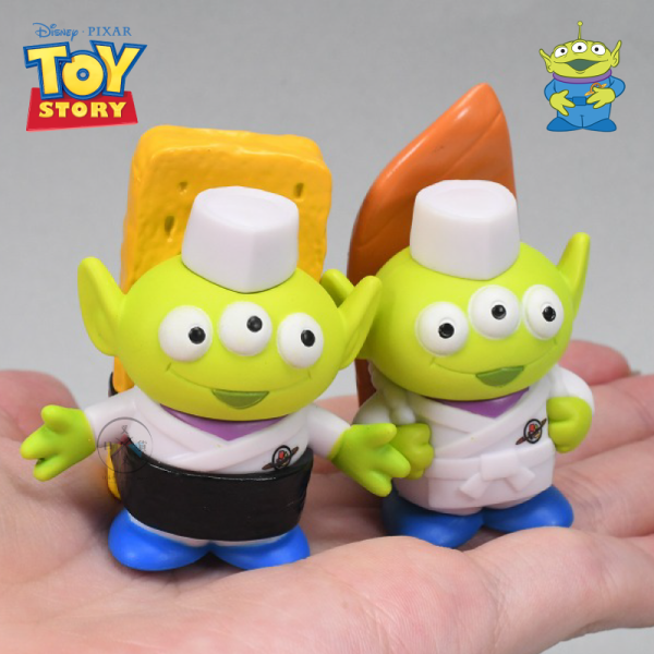 迪士尼 玩具總動員 30周年 三眼怪壽司  公仔扭蛋 全4款 一套 