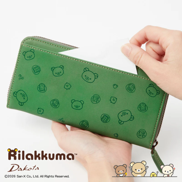 預購 拉拉熊 懶懶熊 小雞 專賣店限定Dakota聯名 皮革 長夾 拉鍊錢包 皮夾 2選1【4/30截止】 