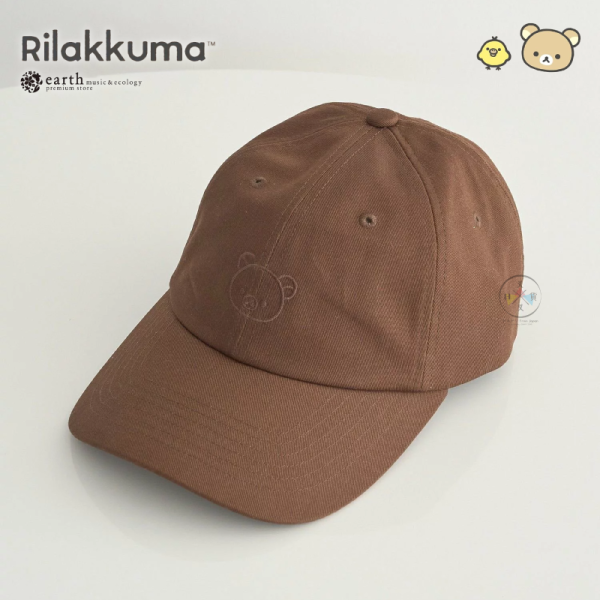 預購 拉拉熊 懶懶熊 小雞 專賣店限定 earth聯名 刺繡 大頭 幸運草 棒球帽 米色 咖啡色 2選1【4/16截止】 