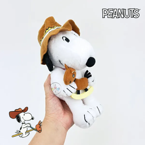 SNOOPY 史努比 專賣店限定 馬年 牛仔 搖搖馬 絨毛玩偶娃娃 