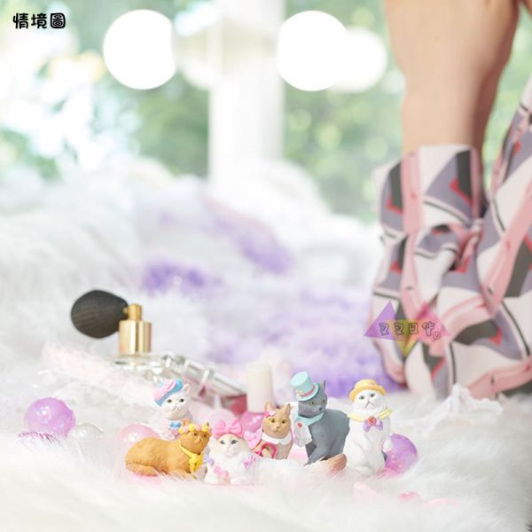 Mary's Favote cat喵星人時尚貓公仔盒玩隨機1入 
