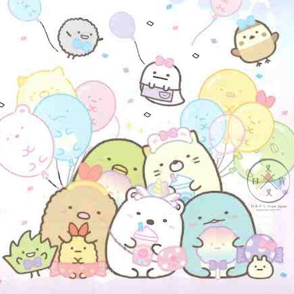 角落生物棉花糖樂園 炸豬排 棒棒糖 可動旋轉咖啡杯絨毛沙包場景3件組 