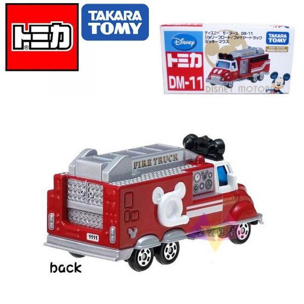 迪士尼米奇消防車TOMY小汽車公仔盒裝 