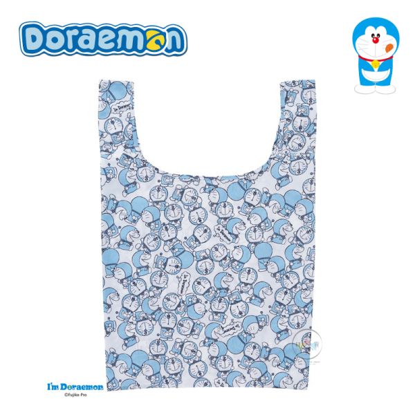 DORAEMON 哆啦A夢 滿版 可收納 環保袋 購物袋 