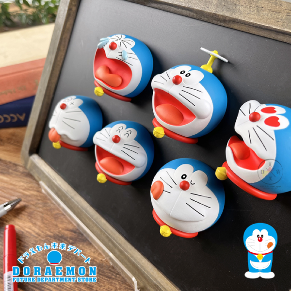 哆啦A夢 DORAEMON 未來百貨限定 大臉表情 磁鐵 盲抽 全6款 隨機1入 