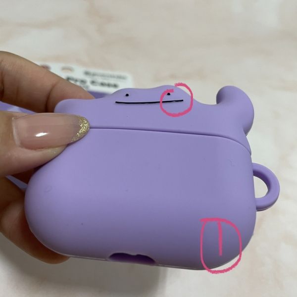 精靈寶可夢 神奇寶貝 百變怪 Airpods Pro立體矽膠保護套 
