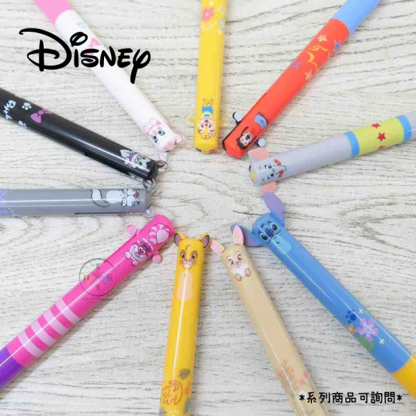 Disney 迪士尼 灰姑娘 壞貓 路西法 魯斯佛 Lucifer 雙色筆 原子筆 日本製 