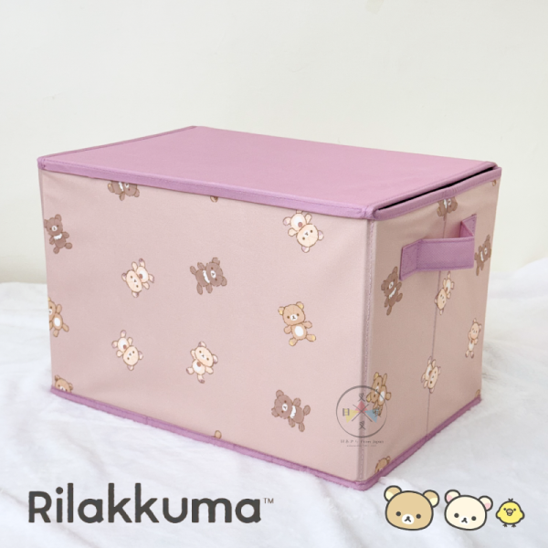 拉拉熊 懶懶熊 懶妹 小雞 思夢樂 專賣店限定 刺繡大臉 摺疊掀蓋 收納箱 3選1【3/12截止】 