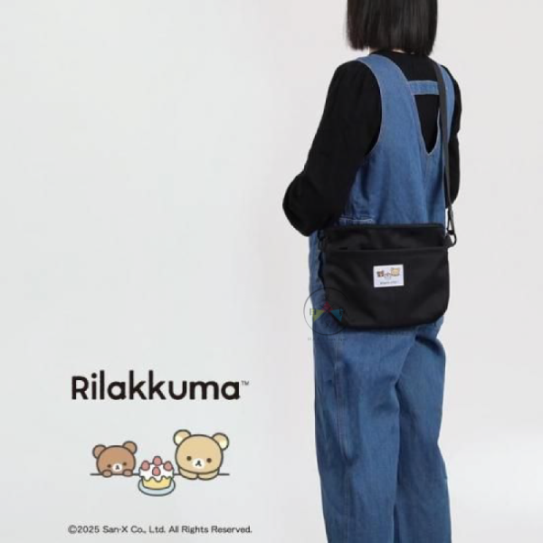 預購1月 拉拉熊 懶懶熊 專賣店限定 小確幸日常 防潑水 尼龍 斜背包 隨身小包 【12/18截止】 