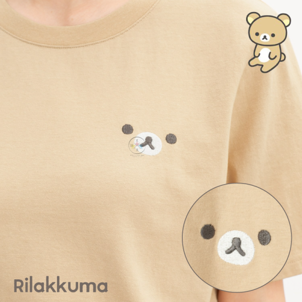 預購6月 拉拉熊 懶懶熊 專賣店限定 刺繡短踢 短袖上衣 S~LL  6選1 (下單請註明尺寸)【6/19截止】 
