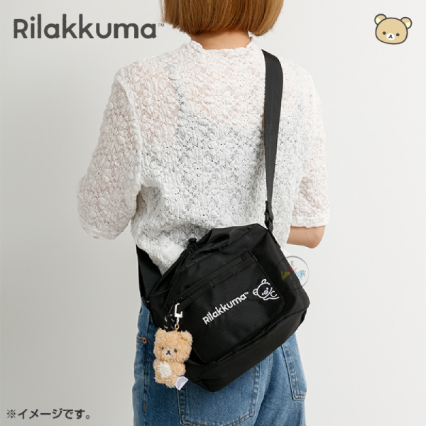預購 拉拉熊 懶懶熊 官網限定 線條 刺繡 束口 斜背包 水桶包 機能 後背包 2選1【9/4截止】 