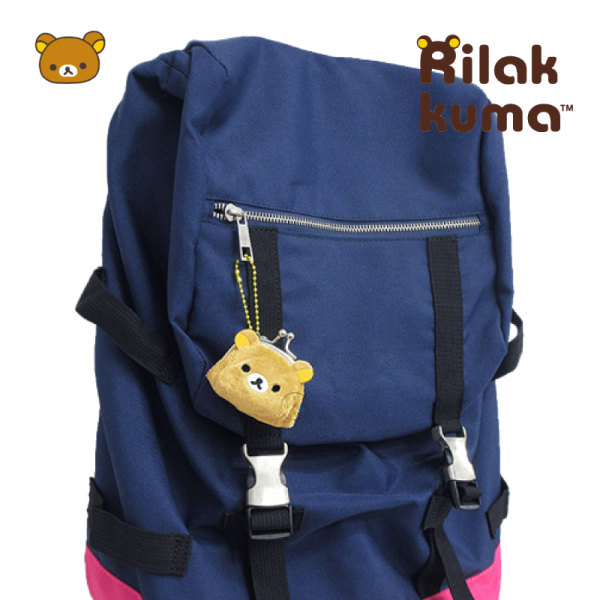 拉拉熊 懶懶熊 懶妹 小雞 絨毛 刺繡大臉 迷你 口金包 零錢包 收納包 3選1 