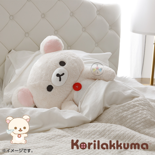 預購5月 拉拉熊 懶懶熊 懶妹 專賣店限定 療癒小窩 長毛 絨毛 玩偶抱枕 娃娃 50公分【11/20截止】 