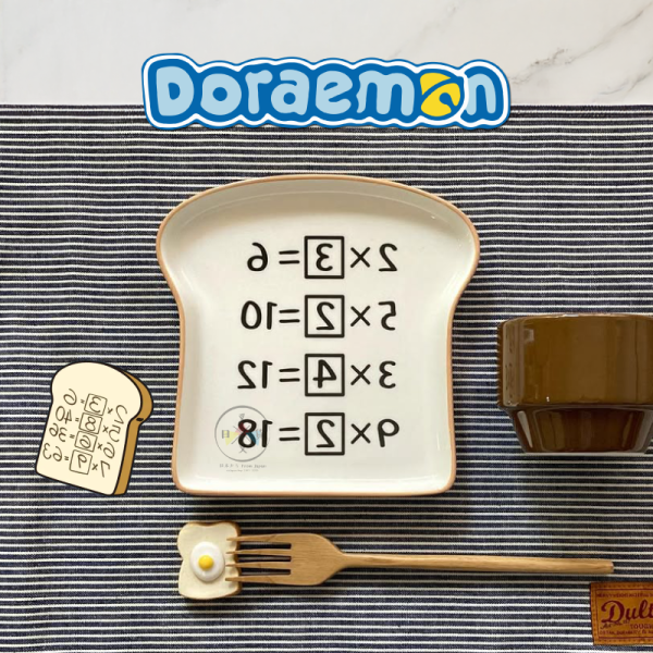 哆啦A夢 DORAEMON 記憶吐司  陶瓷 盤子