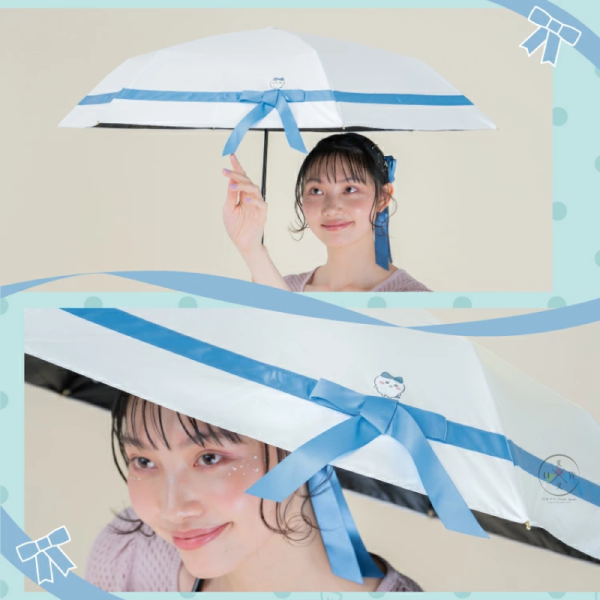 吉伊卡哇 小八貓 Wpc. 專賣店限定 蝴蝶結緞帶 雨傘 陽傘 折傘 