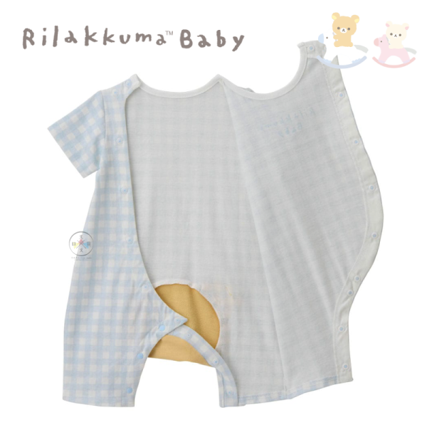 預購4月 拉拉熊 懶懶熊 懶妹 專賣店限定 嬰兒 寶寶 開襟 短袖 連身衣 屁屁大頭  阿卡將 6選1【4/2截止】 