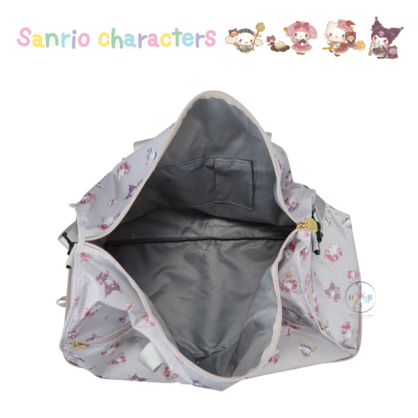 三麗鷗明星 行李袋 旅行袋 可折疊 L號 38L 魔法使 