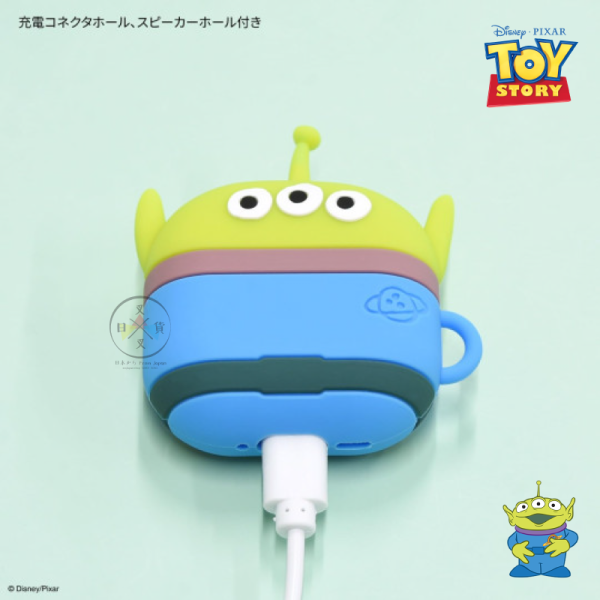 迪士尼 玩具總動員 三眼怪 AirPods 4 立體 矽膠保護套 
