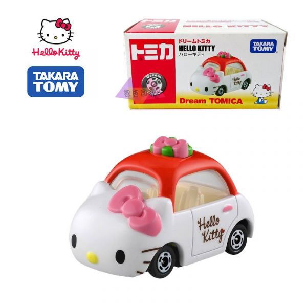 降價  HELLO KITTY TOMICA多美小汽車迷你型TM152公仔模型擺飾 