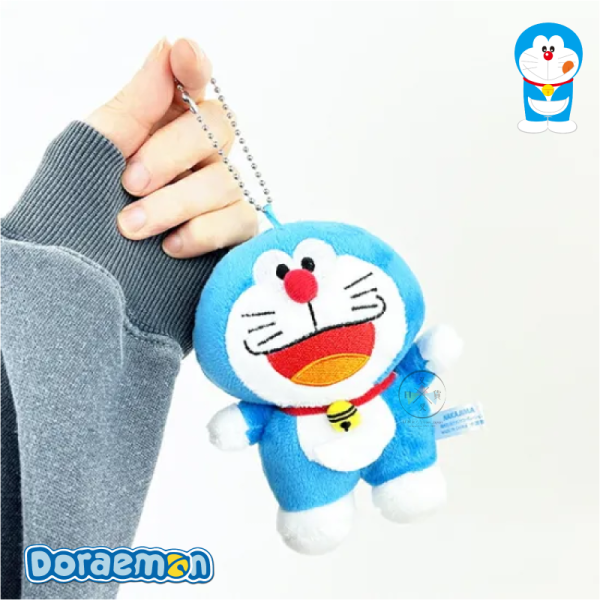 預購10月 哆啦A夢 DORAEMON 微笑 絨毛吊飾 坐姿 站姿 2選1 