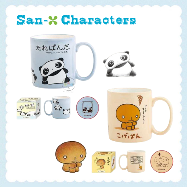 預購2月 San-X宇宙 趴趴熊 烤焦麵包 阿福柔 小故事 馬克杯 7選1 