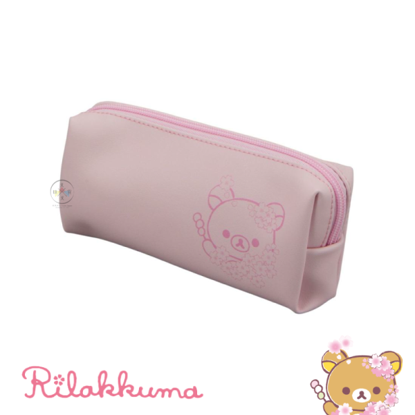 拉拉熊 懶懶熊 櫻花風 透明手提袋 旅行收納袋 化妝包 盥洗包 分裝包 4件組 