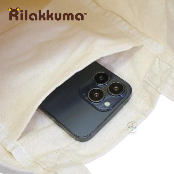 拉拉熊 懶懶熊 刺繡純棉 購物袋 資料袋 美味漢堡 陪你一起 水果派對 3選1 