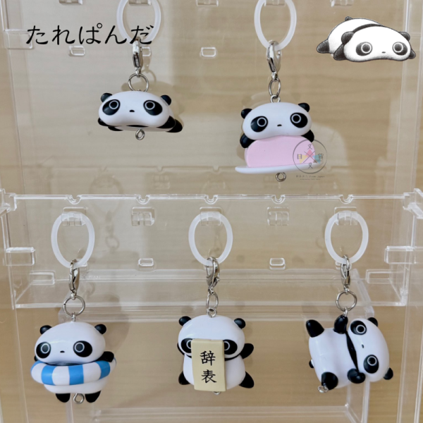 趴趴熊 公仔記號吊飾 扭蛋 全5款 日本正版 