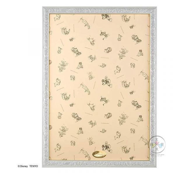 預購 迪士尼 20多種角色 1000片拼圖專用浮雕立體相框51x73.5cm 珍珠白 