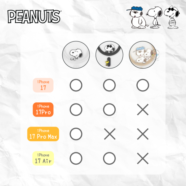 預購 SNOOPY 史努比 iPhone 17 Pro Max MagSafe 手機殼