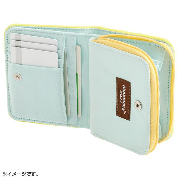 拉拉熊 懶懶熊 懶妹 小雞 蜜茶熊 基礎款 絨毛刺繡大頭 兩折短夾 錢包 4選1 