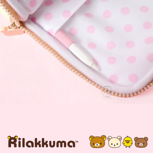 拉拉熊 懶懶熊 懶妹 小雞 蜜茶熊 韓國限定 刺繡大臉 平板 絨毛 筆電包 保護套 13吋 4選1 