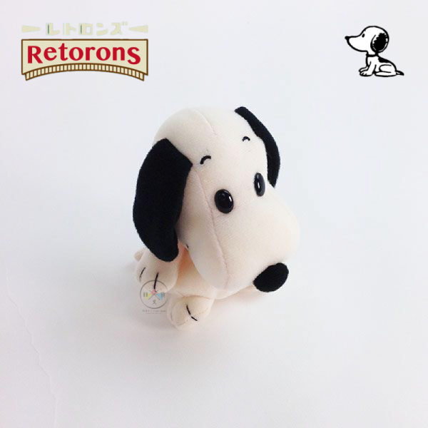 SNOOPY 史努比 Retorons 復古 豆豆眼 絨毛 玩偶 娃娃 12.5公分 