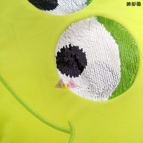 [降價] 迪士尼玩具總動員三眼怪大頭眼睛閃爍絨毛抱枕52公分 景品 