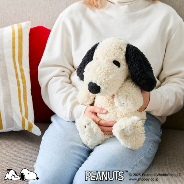 SNOOPY 史努比 懶洋洋 絨毛玩偶 娃娃 51cm 