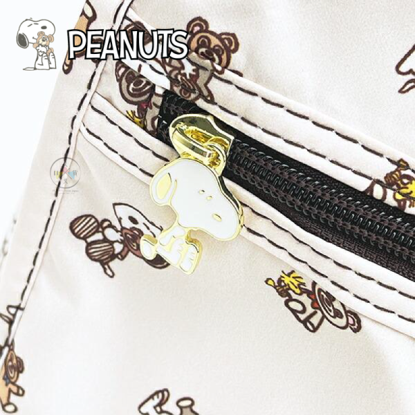 SNOOPY 史努比 泰迪熊 行李袋 旅行袋 可折疊 L號 38L 