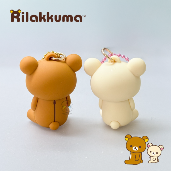 拉拉熊 懶懶熊 懶妹 BASIC 坐姿公仔 PVC 吊飾 2選1 