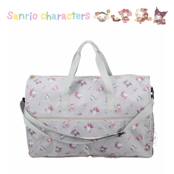 三麗鷗明星 行李袋 旅行袋 可折疊 L號 38L 魔法使 