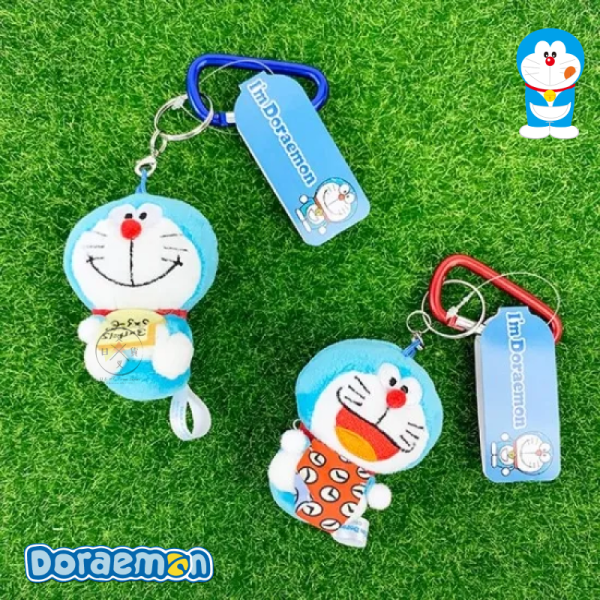 預購8月 哆啦A夢 DORAEMON 絨毛吊飾 縮小燈 任意門 記憶吐司 時光包巾 5選1 